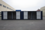 Contenedor de almacenamiento de 40 pies con 4 puertas dobles