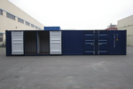 Contenedor de almacenamiento de 40 pies con 4 puertas dobles