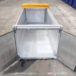 Contenedor granelero de 20 pies con apertura en el techo