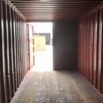 Interior de contenedor marítimo 20 pies amarillo Clase A Cargo Worthy