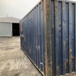 Estructura en acero corten de contenedor marítimo 20 pies usado