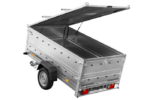 Remolque basculante 750 kg con tapa de aluminio – UNITRAILER Garden Trailer 230 KIPP - Imagem 2