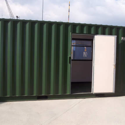 Contenedor oficina 20 pies nuevo color personalizable exterior