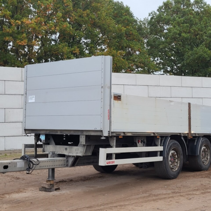 Remolque industrial WECON 2017 para transporte profesional