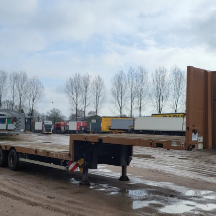 Semi-remolque Meusburger MPG-3 2008 vista lateral completa