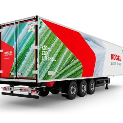 Vista exterior del vehículo frigorífico COOL LITESHELL