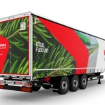 Remolque Kögel FlexiUse con chasis ajustable vista lateral