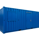 Contenedor oficina 20 pies con una ventana exterior personalizable