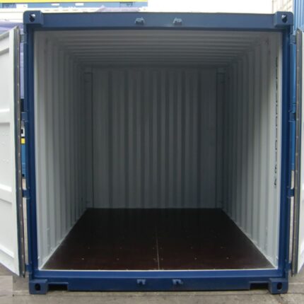 Contenedor seco 10 pies compacto para logística y transporte